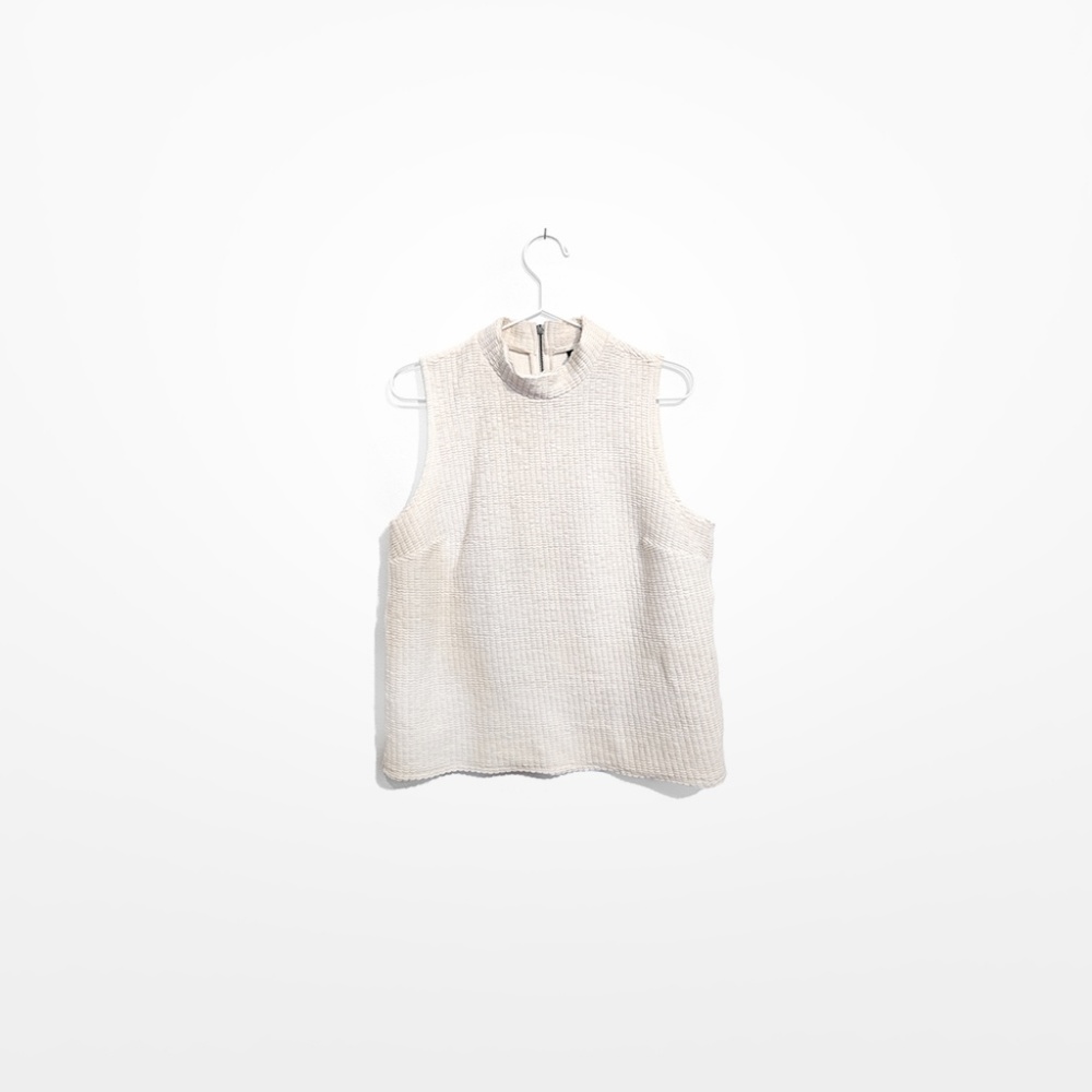 Topshop Mockneck Cloud Tank